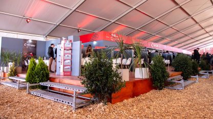 Diseño de Stand Para Crucianelli Agroactiva 2025 Portadda Uno